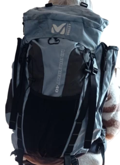 Sacs à Dos Millet LD BREVENT 40 Gris