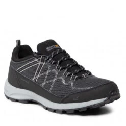 Chaussure De Montagne Homme Regatta Samaris Lite Low Black Dark Steel