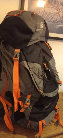 Sacs à Dos Karrimor Cheetah 65-80 65 Noir -Magasin De Camping En Plein Air 1669901559060