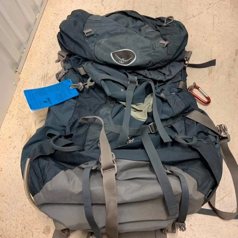 Sac à Dos Osprey Aether Pack Blue/Grey Hiking 70 5 Sac à Dos Osprey Aether Pack Blue/Grey Hiking 70 – Image 3