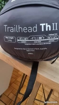 Sacs De Couchage Sea To Summit Trailhead ThII Bleu -Magasin De Camping En Plein Air 20153801da9799330f8c77cf6b17f3b96b6052d7