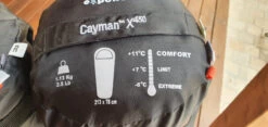 Sacs De Couchage Coleman CAYMAN X450 Noir -Magasin De Camping En Plein Air 20221003 141810