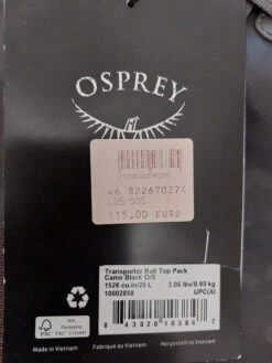 Sac Randonnée étanche Osprey Neuf -Magasin De Camping En Plein Air 21b42873a29d26f5252ce3486ea05d57