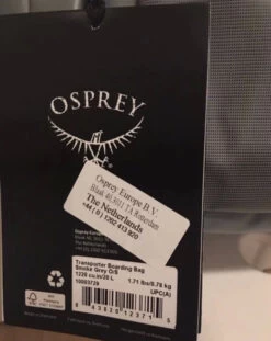 Sac De Marque Osprey Transporter Boarding Bag -Magasin De Camping En Plein Air 24d91325629864ea74dd1e37129e7138