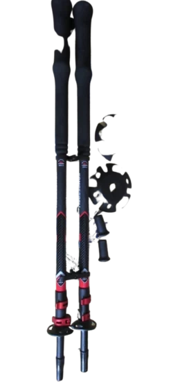 Bâtons De Randonnée Komperdell C3 Pro Carbon 135 Noir