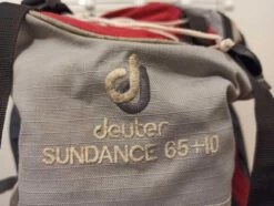 Sac De Randonnée Confortable - Deuter Sundance 65+10L - Rouge Gris -Magasin De Camping En Plein Air 2b9c955926c3f5648d99341ade24b615