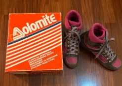 Chaussures De Trekking Dolomite Vintage Des Années 80 -Magasin De Camping En Plein Air 7573eb0206bc456565390663824974e8