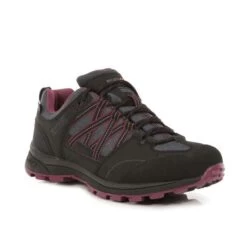 Chaussure De Montagne Femme Lady Samaris Black Purple
