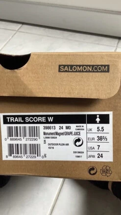 Chaussures De Marche Femme Salomon 38 2/3 20 Chaussures De Marche Femme Salomon 38 2/3 -Magasin De Camping En Plein Air 9378c26932877585fb50ded655b63c78