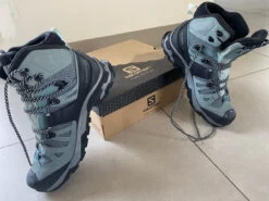 Chaussures De Randonnée Salomon Quest Gortes 4 GT 42 Bleu -Magasin De Camping En Plein Air IMG 7393