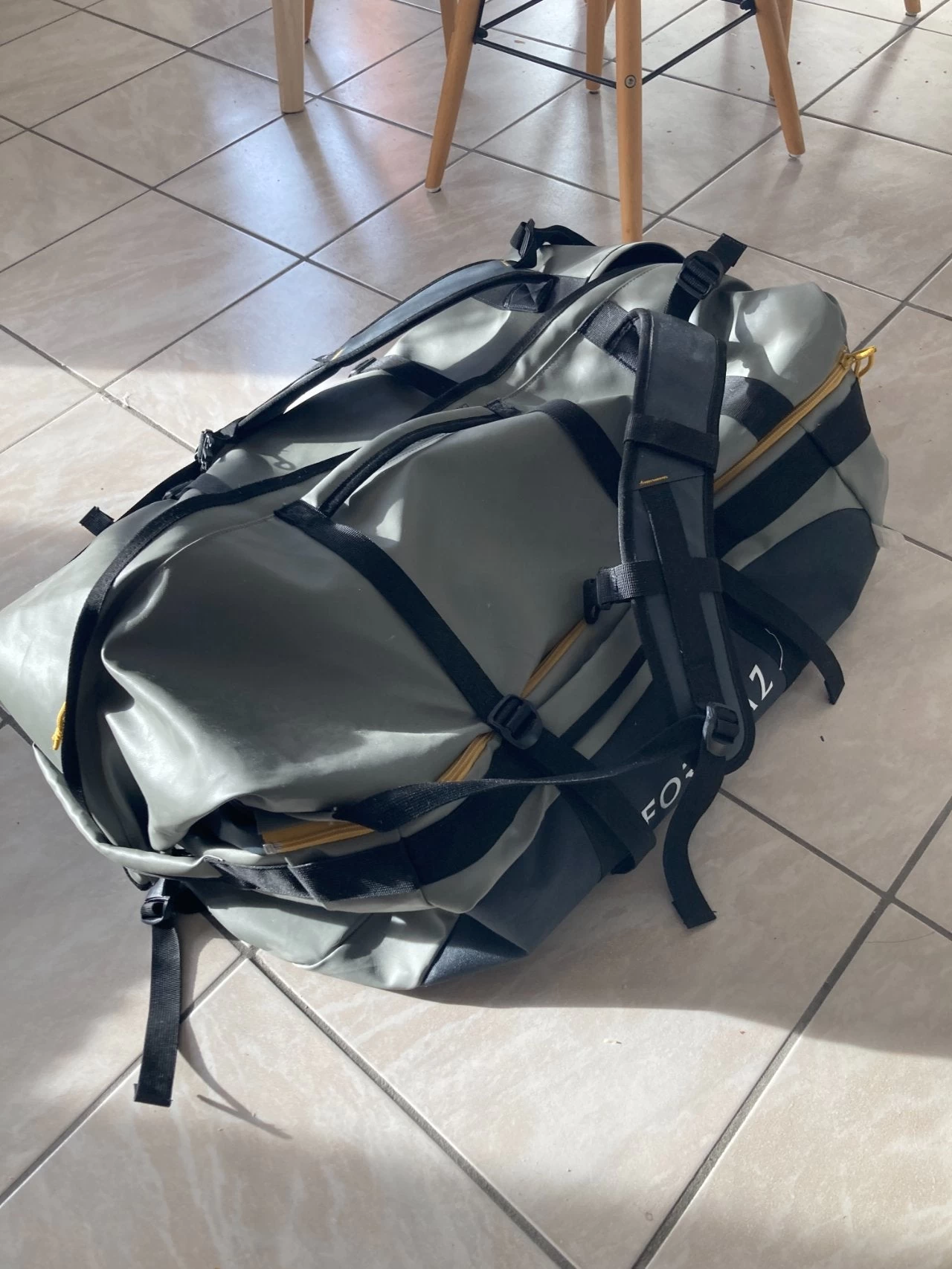 Sacs à Dos Forclaz SAC DE TRANSPORT DE TREKKING - 80L À 120L - DUFFEL 500 EXTEND Gris 4 Sacs à Dos Forclaz SAC DE TRANSPORT DE TREKKING - 80L À 120L - DUFFEL 500 EXTEND Gris – Image 2