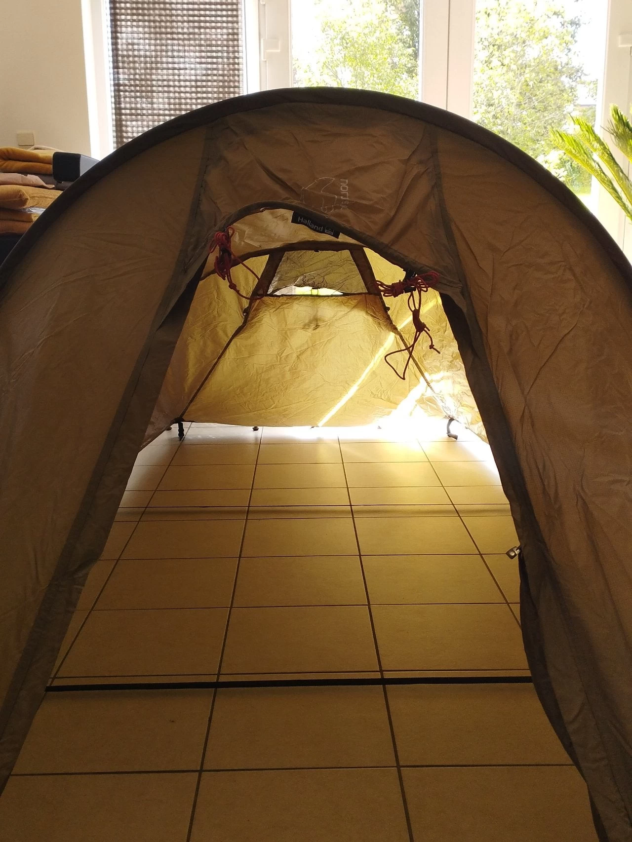 Tentes De Randonnée & Alpinisme Nordisk Halland 2 PU Vert 6 Tentes De Randonnée & Alpinisme Nordisk Halland 2 PU Vert – Image 4