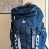 Sacs à Dos Quechua SYMBIUM ACCESS Bleu -Magasin De Camping En Plein Air SYMBIUM 70 10 Vue de dos