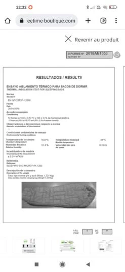 Sacs De Couchage Freetime Micropak 1200 Bleu 12 Sacs De Couchage Freetime Micropak 1200 Bleu -Magasin De Camping En Plein Air Screenshot 2022 12 25 22 32 30 007 com.android.chrome 903a037f 9860 451c a0e9 d3704774506b