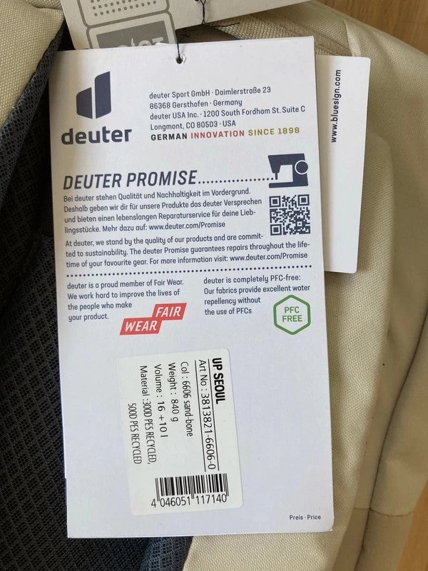 Sac à Dos Deuter (Up Seoul) 9 Sac à Dos Deuter (Up Seoul) – Image 7