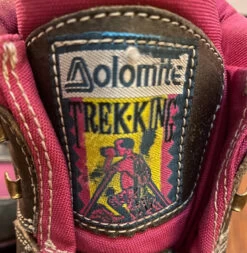 Chaussures De Trekking Dolomite Vintage Des Années 80 -Magasin De Camping En Plein Air f54ea231e678346d86b4a54e55f59651