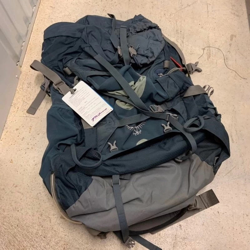 Sac à Dos Osprey Aether Pack Blue/Grey Hiking 70 4 Sac à Dos Osprey Aether Pack Blue/Grey Hiking 70 – Image 2