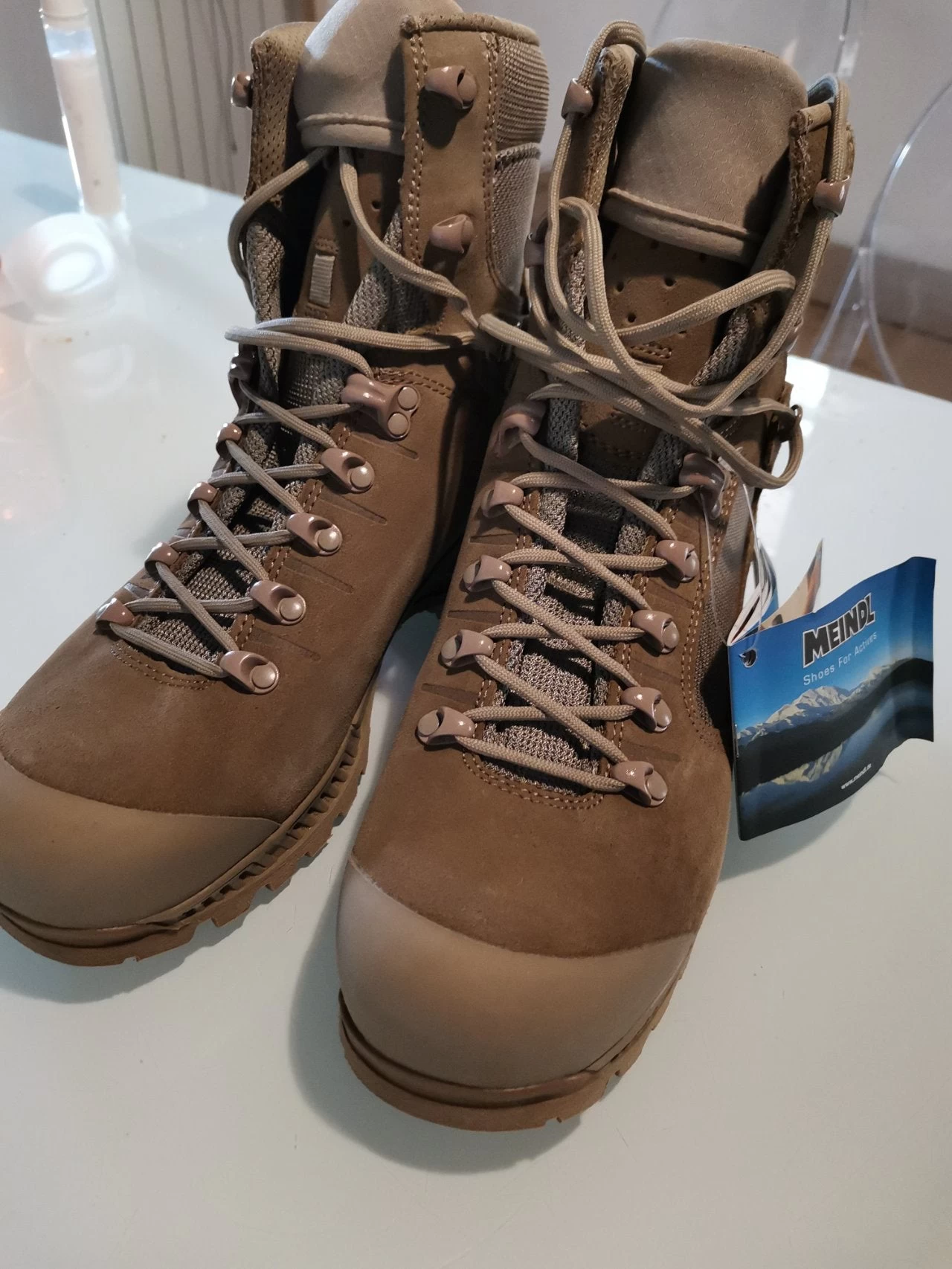 Scout Bottes De Trek Desert Mixte Beige Meindl 5 Scout Bottes De Trek Desert Mixte Beige Meindl – Image 3